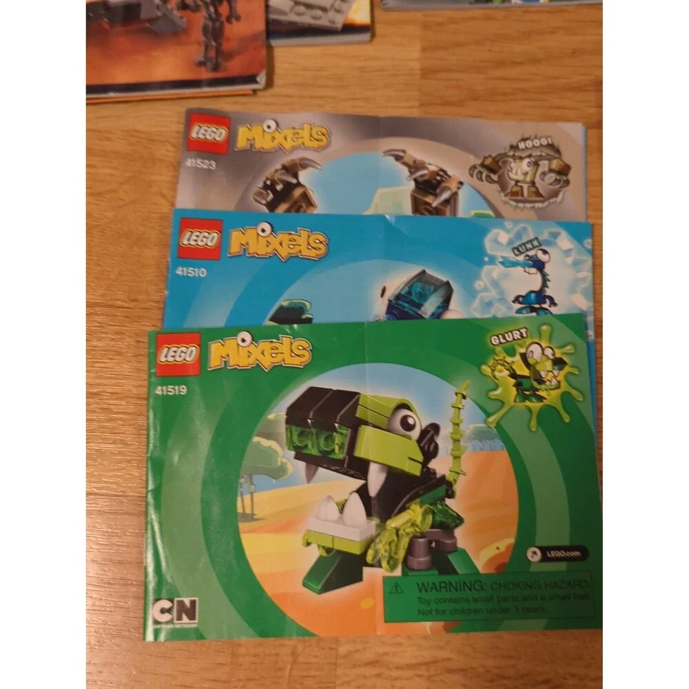 Lego Instruction Manuals Lot of 10 Instruction Book Mixels Movie Chima Star War